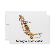 Graceful Snail Eater Personalized Announcement