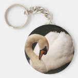 Graceful Swan  Keychain