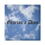 Gracias a Dios - Above All (black) magnets