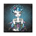 Gracie Gothic Couture Fairy Refrigerator Magnets