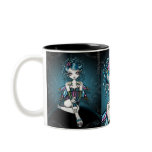 "Gracie" Gothic Couture Swallow Tattoo Fairy Mug