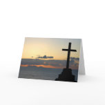 Graciosa Island and Cross Greeting Card