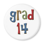 Grad 14 refrigerator magnets