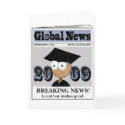 Grad News male brown cards