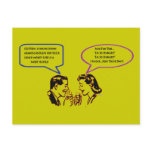Grade School Shakedown Recession Humour Postcards