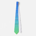 Gradient blue green Tie
