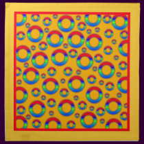 Gradient Circle   Design Table napkins napkins