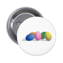 Gradient Easter Eggs Buttons