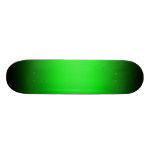 Gradient Green & Black Skateboard Template