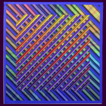Gradient Striped  Design Table napkins napkins