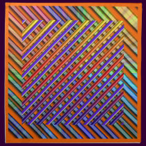 Gradient Striped  Design Table napkins napkins