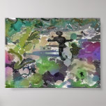 "Gradients Of Colour Of Alien Life" Print