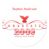 Graduate 2009-Spread Your Wings Stickers