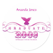 Graduate 2009-Spread Your Wings Stickers