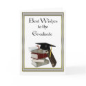 Graduate Congratulations Black Cap cards