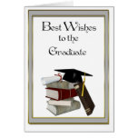Graduate Congratulations Black Cap Greeting Cards
