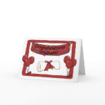 Graduate Congratulations Red cards