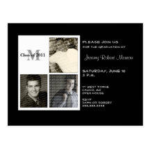 Graduate Photo Collage Post Cards
