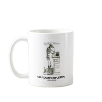 Graduate Student (Skeleton) Coffee Mug