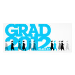 Graduation 2012 Party Invitation Processional Blue