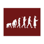 Graduation Academics Graduate Evolution Academia Postcard