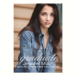 Graduation Announcement/Invite | Graduate | grey invitations