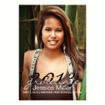 Graduation Announcement/Invite | YR |black invitations