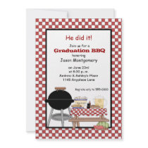 Graduation BBQ Announcement