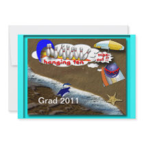 Graduation Bowling Party Invitations Customisable