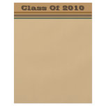 Graduation Brown green stripes