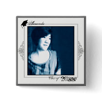 Graduation Button Add Photo 1 Grey