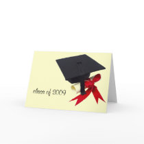 Graduation cap colour, class of 2009