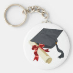 Graduation Cap & Diploma Key Chain