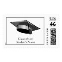 Graduation Cap Postage Stamp