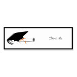 Graduation Cap Tilt  With  Diploma on Blank Business Card Templates