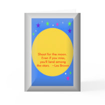 Graduation card with quote