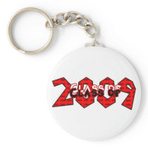 Graduation Class of 2009 Red KeyChain
