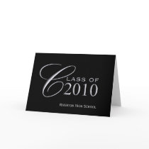 Graduation Class of 2010 - School Colours Cards