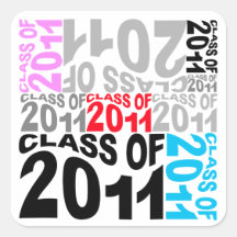 Graduation Class of 2011 Sticker 11