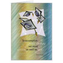 Graduation Hats in Air cards