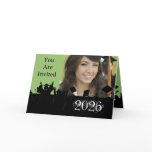 Graduation Invitation Change Colour and Year cards