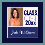 Graduation Invitation (navy) invitations