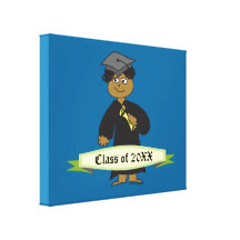 Graduation Male Grad Class of Gallery Wrap Canvas