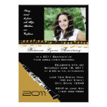 Graduation Music/ Clarinet Personalised Invites