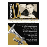 Graduation Music Trumpet Personalised Announcements