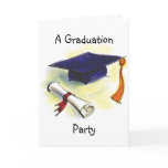 Graduation Party Invitation Template cards