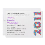 Graduation Party Invite - Tie Dye 2011 invitations