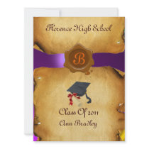 GRADUATION PHOTO TEMPLATE PARCHMENT Wax Seal