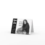 Graduation Photo Thank You Card