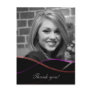 Graduation Photo Thank You Card : Custom Postcards